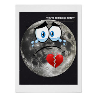 Poster Vous avez brisé mon coeur - Si la Lune pouvait par