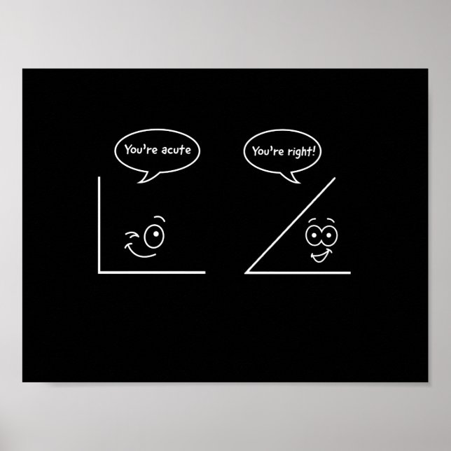 Poster Vous êtes aigu (Devant)