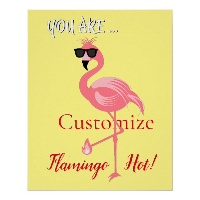 Poster Vous Êtes Flamant rose Hot Thunder_Cove (Devant)