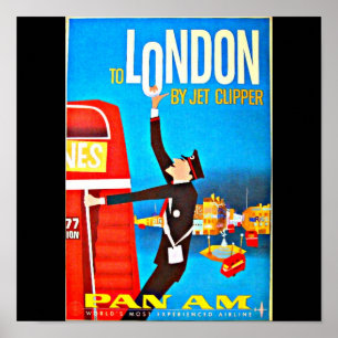 Poster Voyage Art-Londres d'Affiche-Cru