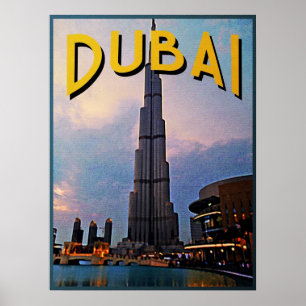 Poster Voyage de Dubaï