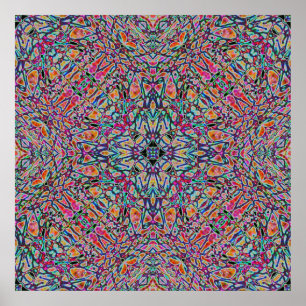 Poster Voyage en arc-en-ciel