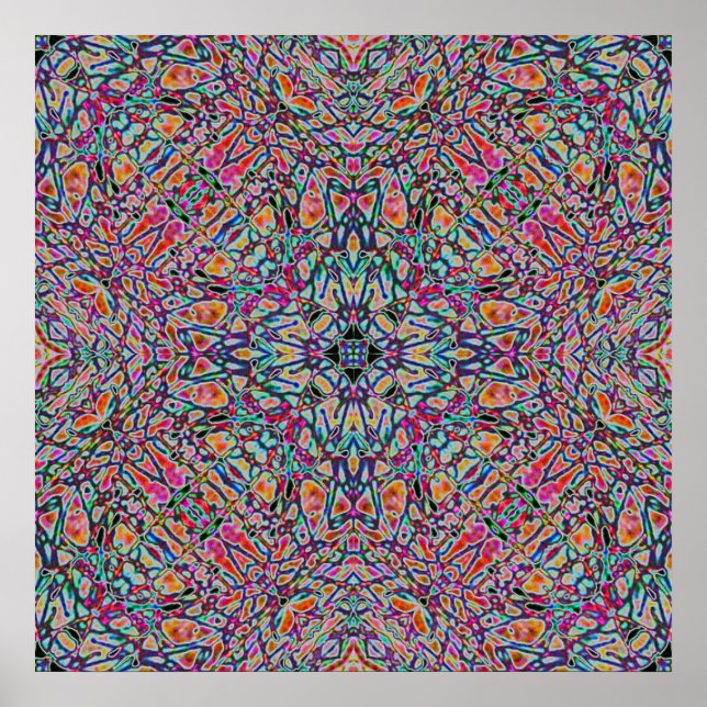 Poster Voyage en arc-en-ciel (Devant)