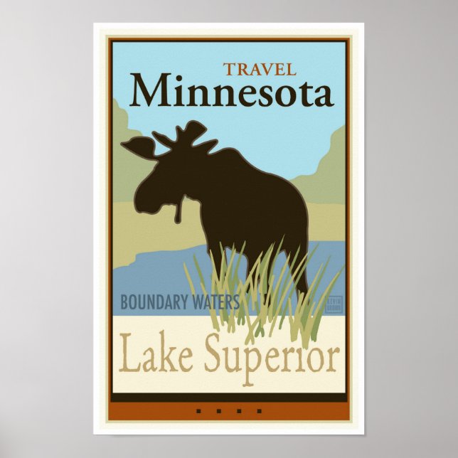 Poster Voyage Minnesota II (Devant)