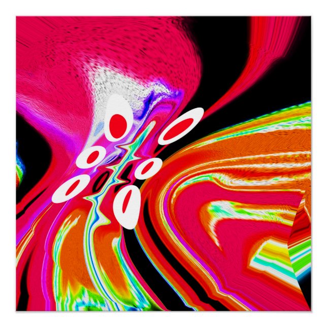 Poster Voyage spatial Alien (Devant)