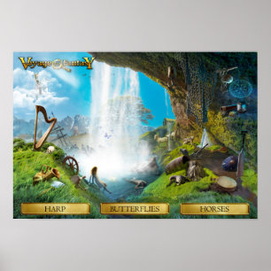 Poster Voyage to Fantasy - The Lorelei