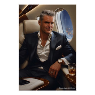 Poster Voyager dans le style