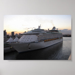 Poster Voyager des mers