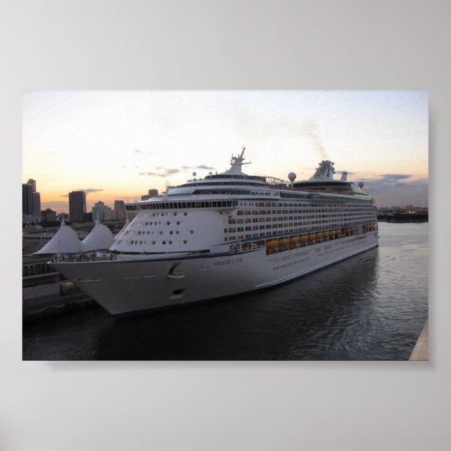 Poster Voyager des mers (Devant)