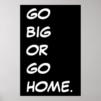 POSTER VOYEZ LES CHOSES EN GRAND .
