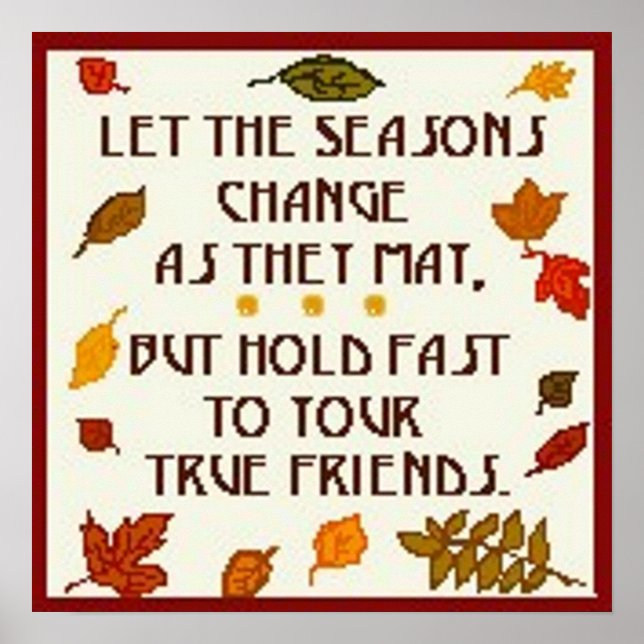 Poster Vrai amis (Devant)