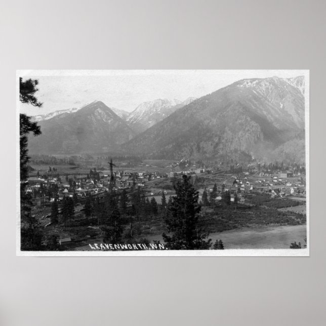 Poster Vue aérienne de la ville 6 (Devant)