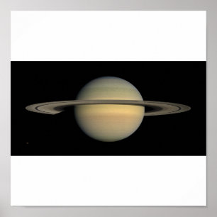 Poster Vue complète de Saturne