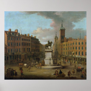 Poster Vue de Charing Cross et Northumberland