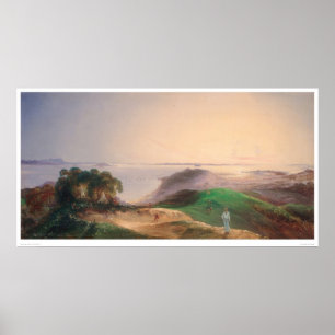 Poster Vue de la baie de San Francisco (0576A)