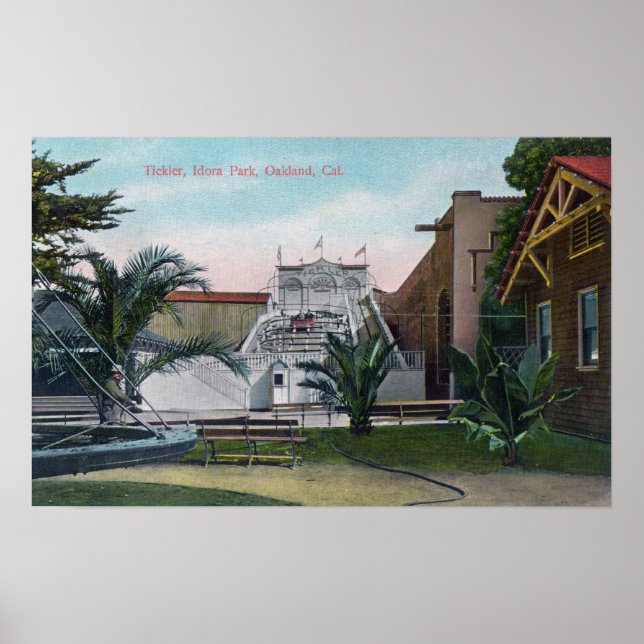 Poster Vue de la balade au volant à Idora Park (Devant)