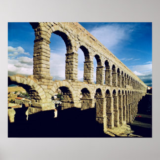 Poster Vue de l'aqueduc
