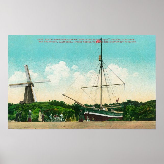 Poster Vue de l'escargot arctique d'Amundsen (Devant)