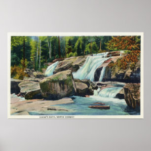 Poster Vue du bain de Diana