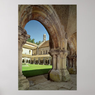 Poster Vue du cloître