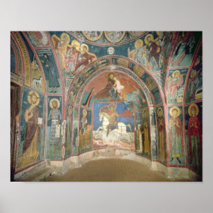 Poster Vue du narthex, 1332-3