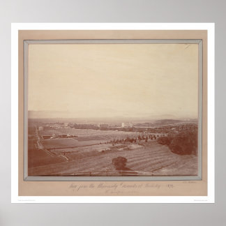 Poster Vue du terrain de l'Université... (1338)