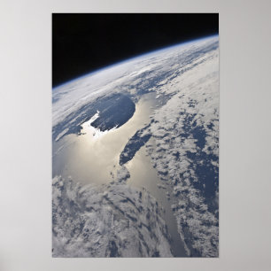 Poster Vue en haute oblique sur la péninsule de Gaspe