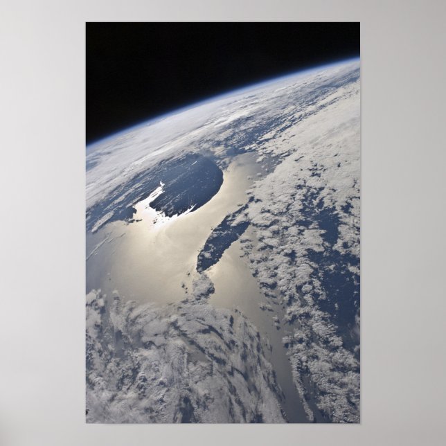 Poster Vue en haute oblique sur la péninsule de Gaspe (Devant)