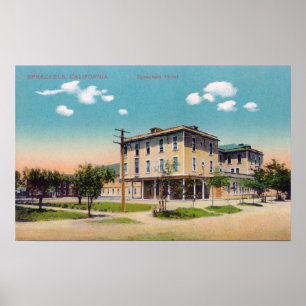 Poster Vue extérieure de l'hôtel de Spreckels
