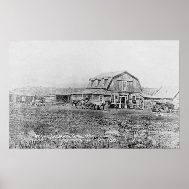 Poster Vue extérieure de l'hôtel Occidental original (Devant)