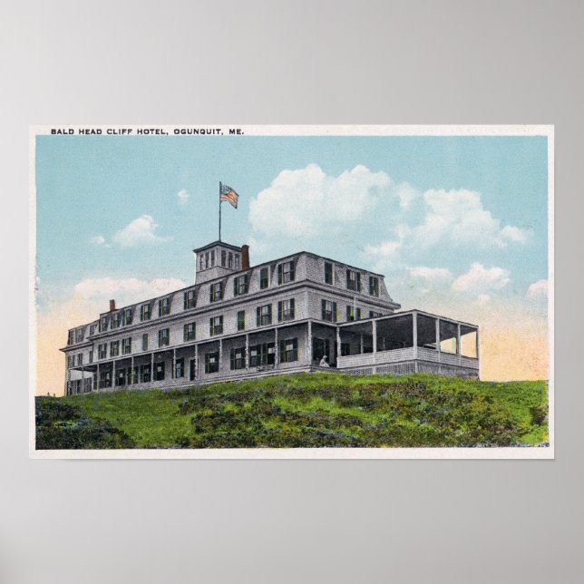 Poster Vue extérieure du Bald Head Cliff Hotel (Devant)