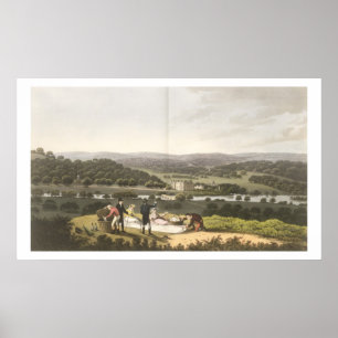 Poster Vue générale de Longleat depuis Prospect Hill, f