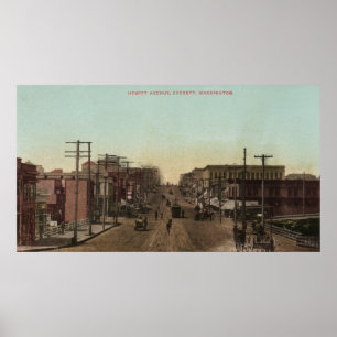 Poster Vue Hewitt Avenue