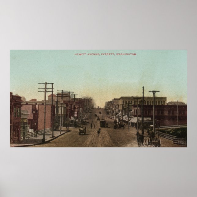 Poster Vue Hewitt Avenue (Devant)