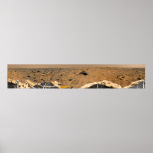 Poster Vue panoramique de Mars 5
