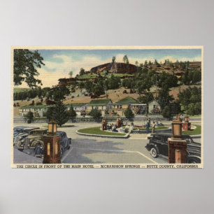 Poster Vue principale d'hôtel aux ressorts de Richardson