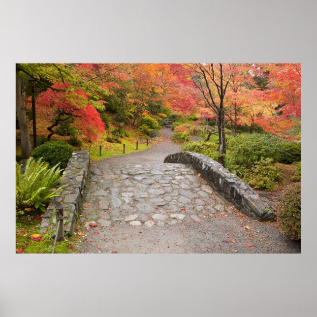 Poster WA, Seattle, arboretum du Washington Park, (Devant)