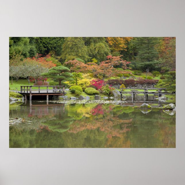 Poster WA, Seattle, arboretum du Washington Park, 3 (Devant)