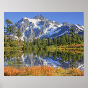 Poster WA, zone de loisirs de Heather Meadows, Mt.
