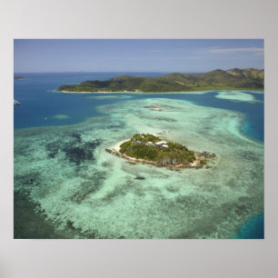 Poster Wadigi Island, Mamanuca Islands, Fidji