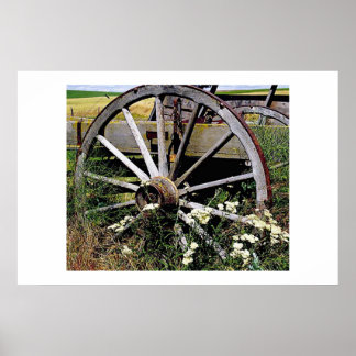 Poster Wagon Wheel