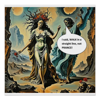 Poster Walk not Prance