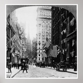 Poster Wall Street 1900
