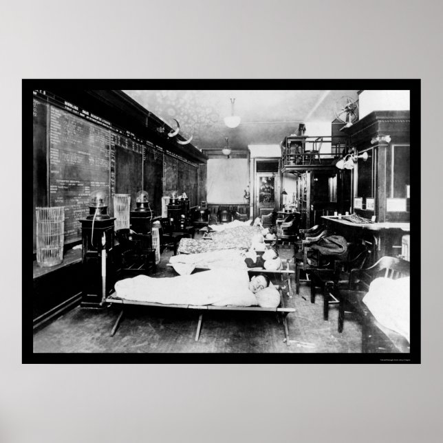 Poster Wall Street Broker 1915 (Devant)