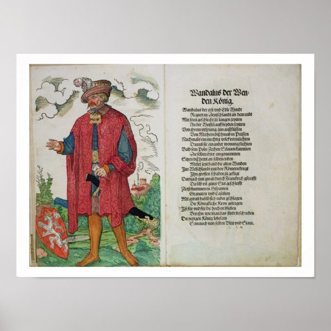 Poster Wandalus, roi des Wenden, de l'origine de (Devant)