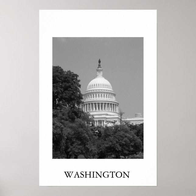 Poster Washington (Devant)