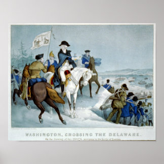 Poster Washington Crossing the Delaware