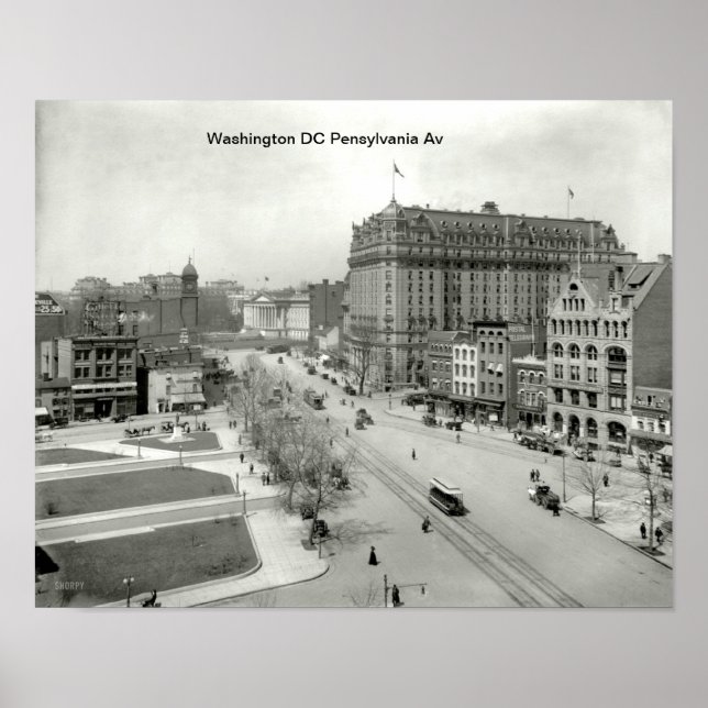 poster washington DC 1910 (Devant)