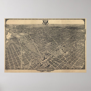 Poster Washington DC (Olsen) 1923 MED QUALITY (voir note)