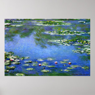 Poster Water Lilies by Claude Monet